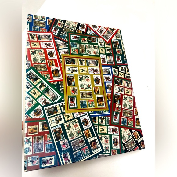 Hallmark ⚜️🧩⚜️ Stamps Jigsaw Puzzle 500 Pieces USPS Holiday Traditions 1997 - Picture 13 of 14